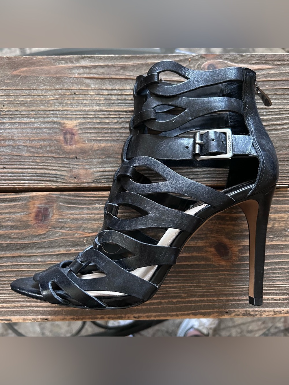 Vince Camuto "Ombre" Gladiator Stiletto Heel